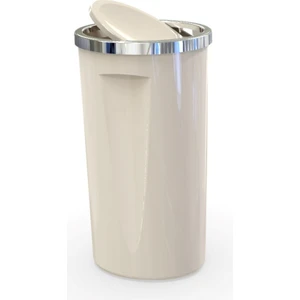 M-E76-09  Lenox Çöp Kovası Bej 35 Lt