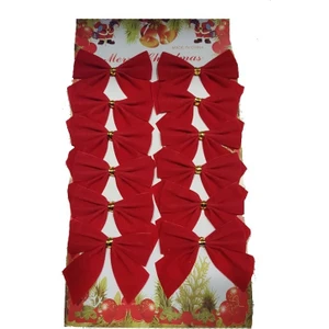 Parti Sürprizi Yılbaşı Çam Ağacı Süsü Fiyonk 12 Adet