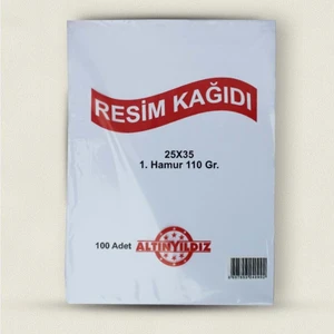 25x35 110gr Resim Kağıdı 100’lü