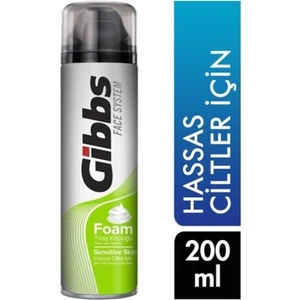 Tıraş Köpüğü 200 ml Hassas Ciltler Için