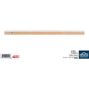 HATAS TAHTA CETVEL 100 cm 0050