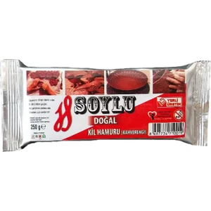 Doğal Kil Hamuru 250gr Kahve