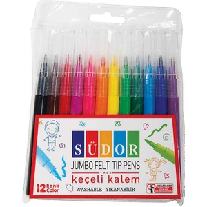 Jumbo Keçeli Kalem 12li Kk02