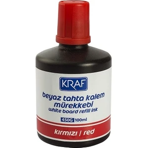 450g 100 cc Kırmızı Board Marker Mürekkebi
