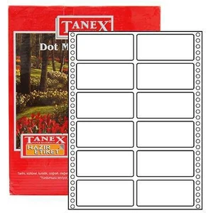 35x77 Bilgisayar Etiketi