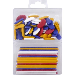0875 Sayı Seti Fasulye/Çubuk Plastik Kutulu