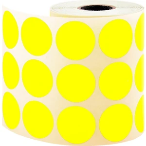 TANEKS SARI NOKTA ETİKET 2000Lİ 30 mm