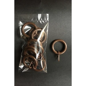 Konur Store Rustik Perde Halkası ve Klips-10 Adet