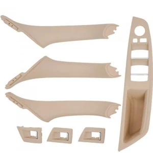 Bmg Bmw F10 5 Serisi Açık Bej Iç Kapı Kolu Tutamağı Set 7 Parça
