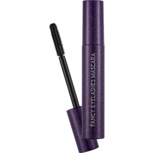 Silikon Fırçalı Uzunluk ve Yoğun Hacim Veren Maskara (Siyah) - Fancy Eyelashes Mascara - 000 Mas - 8682536005593