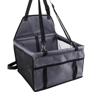 Evcil Hayvan Oto Çantası Kedi Köpek Araç Taşıma Çantası Siyah
