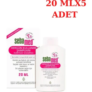 Hergün Kullanım Şampuanı .seyahat Boy.20 ml x 5 Adet