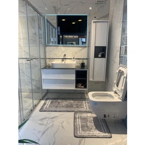 Tracy 2'Li Lateks Taban Banyo Paspas Takımı