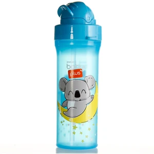 Baby Plus Desenli Pipetli Matara Mavi 310CC
