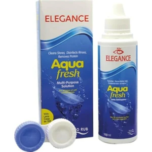 Aqua Fresh 60 ml Çok Amaçlı Kontak Lens Bakım Solüsyonu Seyahat ve Çantada Taşımaya Uygun