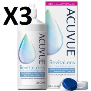 3 Adet Acuvue Revitalens 360ML