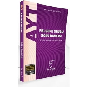 Karekök Yayıncılık AYT Felsefe Grubu Soru Bankası