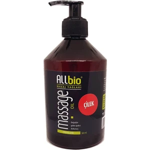 Allbio Masaj Yağı Çilek