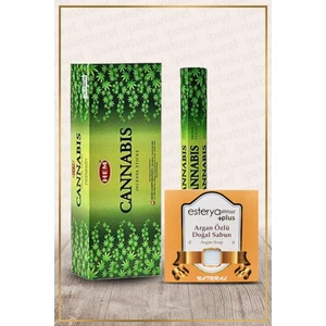 Esterya Plus Cannabis Hexa 120 Çubuk Esterya Plus Argan Sabunu