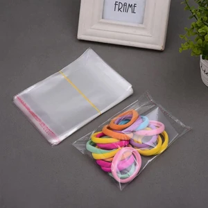 12x25+5 cm. (12*30) 100 Adet - Şeffaf Bantlı Yapışkanlı OPP Jelatin Poşet