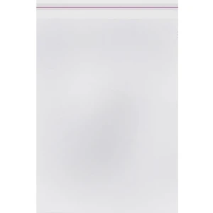 8x20+5 cm. (8*25) 100 Adet - Şeffaf Bantlı Yapışkanlı Jelatin Poşet