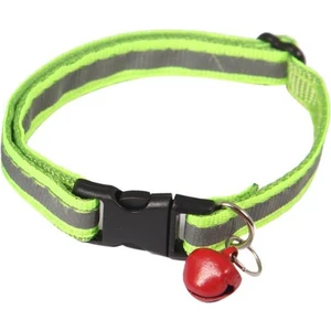 Reflektörlü Zilli Kedi Köpek Tasması