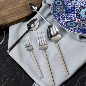 Asya 60 Parça Inox & Çelik Kaşık Çatal Sofra Takımı 389