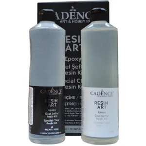 Resin Art Epoksi Şeffaf Reçine 500ML + 500ML Kit