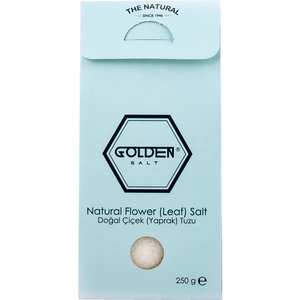 Golden Salt Doğal Yaprak Tuzu 250 gr (Lezzet Tuzu Naif, Elde Ufalanan Tuz)