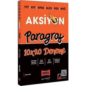 Yargı Yayınevi  2022 TYT AYT KPSS ALES DGS MSÜ AKS iyon Paragraf 10x20 Deneme
