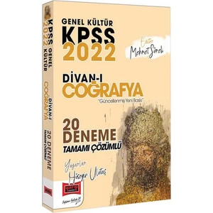 Yargı Yayınevi  2022 KPSS Genel Kültür  Divanı Coğrafya Tamamı Çözümlü 20 Deneme