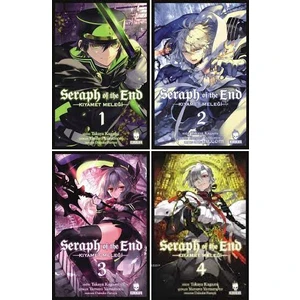 Seraph Of The End 1-2-3-4. Ciltler Manga Seti - Takaya Kagami