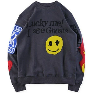 Mad Girls Antrasit Baskılı Oversize Sweatshirt MG1207