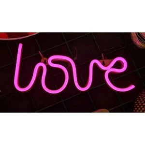 LED Neon Love Yazı