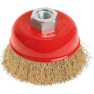 Saçaklı Sarı Telli Çanak Fırça 65 mm