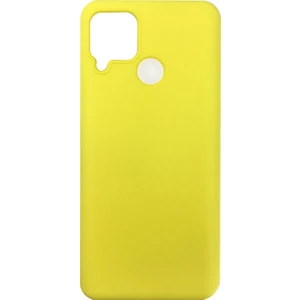 Realme C25 Uyumlu Nano Silikon Kılıf - Sarı