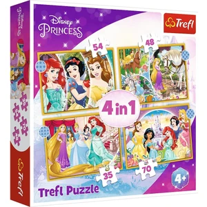 Trefl Puzzle Happy Day 4 In 1 Çocuk Puzzle (35+48+54+70 Parça)