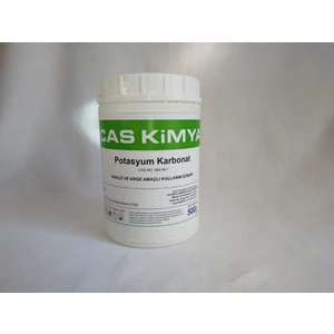 Cas Kimya Potasyum Karbonat 500 gr