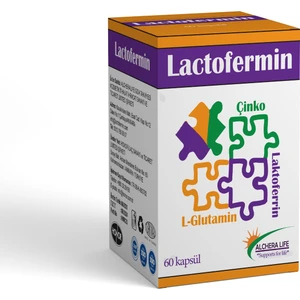 Lactofermin Laktoferrin - Glutamin - Çinko 60 Kapsül