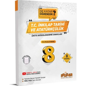 Spoiler 8. Sınıf Inkılap Tarihi Ne Kadar Öğrendim Üds Yeni 2022