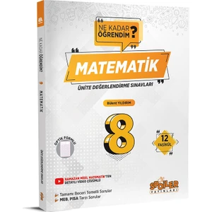 Spoiler 8. Sınıf Matematik Ne Kadar Öğrendim Üds Yeni 2022