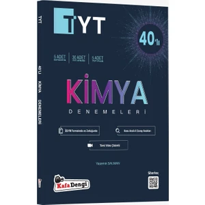 Kafa Dengi Yayınları TYT Kimya 40 Lı Branş Denemesi
