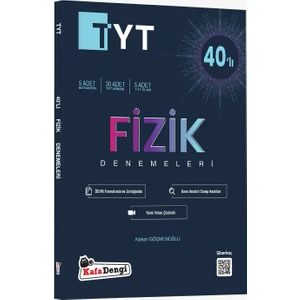 Kafa Dengi Yayınları TYT Fizik 40 Lı Branş Denemesi