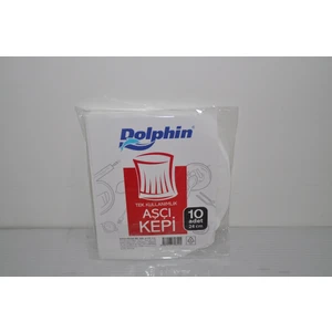 Tek Kullanımlık Aşçı Kepi 10'lu 24 cm