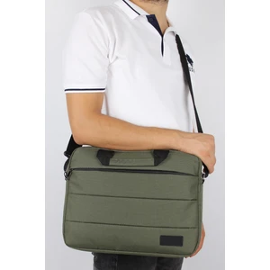 Yeşil Unisex 13 - 14 Inç Laptop ve Evrak Çantası Yeşil