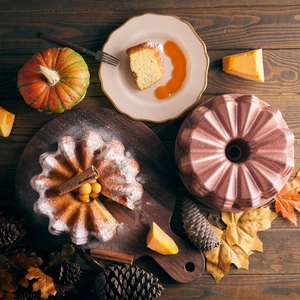 Magna Rosegold Döküm Kek Kalıbı