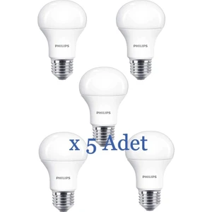 13W (100W) Led Ampul Beyaz 6500K (5 Adet) E27Duy