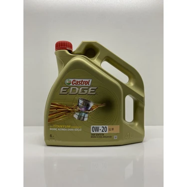 Castrol Edge 0W-20 LL IV 4 Litre Motor Yağı ( Üretim Yılı: Fiyatı