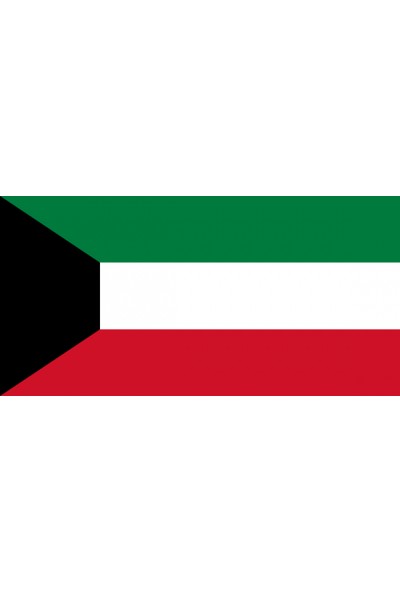 Alsancak 15 x 22,5 cm Kuveyt Yab.devlet Bayrakları