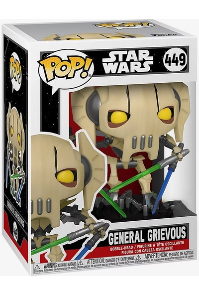 Funko Pop Figür: Star Wars: Star Wars General Grievous
